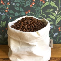 Paper Bag, Washable Paper Storage, Hamper, Planters, Basket, Kitchen Utensils, Bread Planter, Round, Zerowaste - thumbnail 3