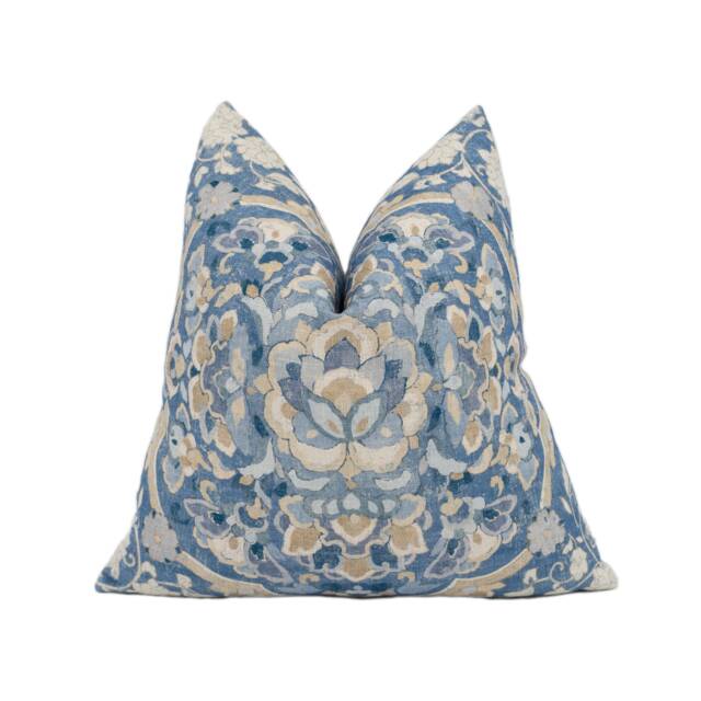 Gp & J Baker - Kiana Blue Stunning Cushion Cover Handmade Throw Pillow Designer Home D??cor - image 1