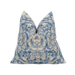 Gp & J Baker - Kiana Blue Stunning Cushion Cover Handmade Throw Pillow Designer Home D??cor - thumbnail 1