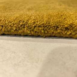 Mustard Yellow Area Rug, Luxury Plush Modern Soft Thick Living Room Carpet, Minimalist Cozy Floor Contemporary Home Decor Accent R - thumbnail 2