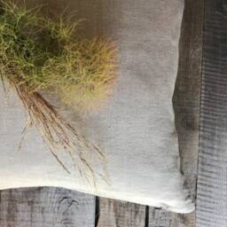 Set Of 2, 4 & 6 Rustic Linen Pillow Cases in Natural/Raw Throw Covers/Grain Sack Cases/Farmhouse Pillow/ - thumbnail 4