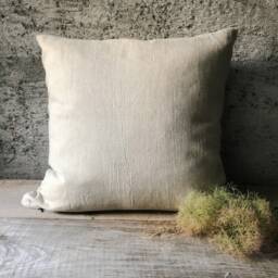 Set Of 2, 4 & 6 Rustic Linen Pillow Cases in Natural/Raw Throw Covers/Grain Sack Cases/Farmhouse Pillow/ - thumbnail 3