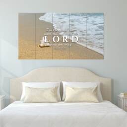 Exodus 1413 Don't Be Afraid, Watch The Lord Rescue You Today Bible Verse Wall Art Canvas Sayings, Phrases, Religious, Inspirational - thumbnail 2