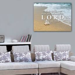 Exodus 1413 Don't Be Afraid, Watch The Lord Rescue You Today Bible Verse Wall Art Canvas Sayings, Phrases, Religious, Inspirational - thumbnail 3