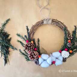 Make Your Own Christmas Wreath-Christmas Wreath Making Kit-Do It Yourself Starter Kit-Seasonal Decor - thumbnail 2