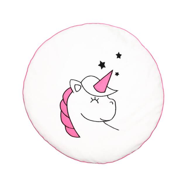 Unicorn ??45 Cuddly Pillow, Beanbag Sleepy Eye - image 1