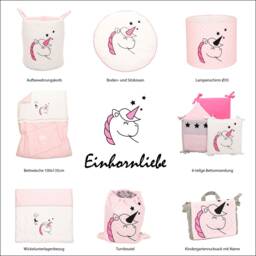 Unicorn ??45 Cuddly Pillow, Beanbag Sleepy Eye - thumbnail 3