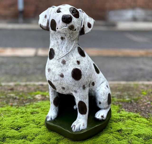 Outdoor Labrador Statue Concrete Dog Figurine Stone Pet Decoration Cement Memorial Dog Lover Gift Handmde Labrador Art - image 1