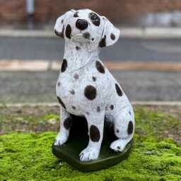 Outdoor Labrador Statue Concrete Dog Figurine Stone Pet Decoration Cement Memorial Dog Lover Gift Handmde Labrador Art - thumbnail 2
