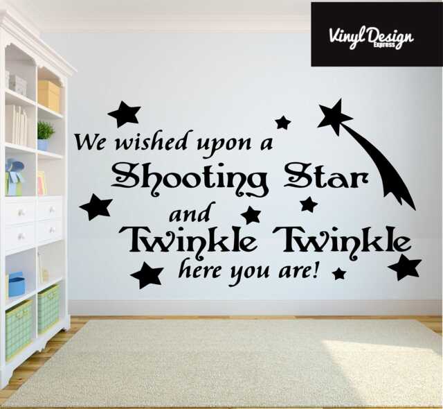 We Wished Upon A Shooting Star, Twinkle Babies/Children's Wall Art - image 1