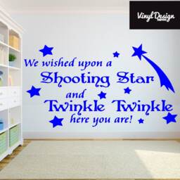 We Wished Upon A Shooting Star, Twinkle Babies/Children's Wall Art - thumbnail 2