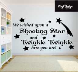 We Wished Upon A Shooting Star, Twinkle Babies/Children's Wall Art - thumbnail 1