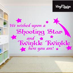 We Wished Upon A Shooting Star, Twinkle Babies/Children's Wall Art - thumbnail 3