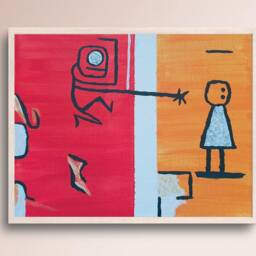 Ongo Gablogians Favorite Painting - Gablogian Print Its Always Sunny in Philadelphia Art Ango's Piece Tv Show - thumbnail 2