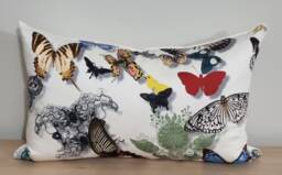 Designers Guild Christian Lacroix Butterfly Parade Opalin Cushion Cover 35x55 cm - thumbnail 1