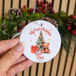 Personalised Christmas Stockings, Gifts, Gifts For Kids, Santa Sack, Teddy Bear, Gift, Personalized - thumbnail 3