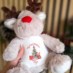 Personalised Christmas Stockings, Gifts, Gifts For Kids, Santa Sack, Teddy Bear, Gift, Personalized - thumbnail 2
