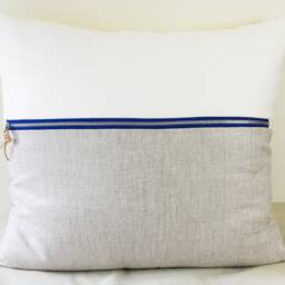 Chauncy Handwoven Pillow Decorative Throw Bohemian Bright Colorful Southwestern Woven Wool - thumbnail 2