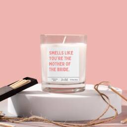 Mother Of Bride Gift. Candle. Brides Mother Candle Gift Set - thumbnail 1