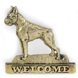 Boxer - Cropped, Dog Welcome, Hanging Decoration, Limited Edition, Artdog - thumbnail 2