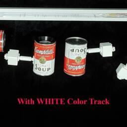 Campbell's Soup Can Track Light Fixture. 3-5 Lights & Track. Spot Light Led. Pop Art - thumbnail 4