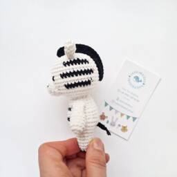 Crochet Safari Small Baby Animal Toys, Gifts For 1 Year Old Girl, Boy, Jungle Gift 6 Months - thumbnail 4