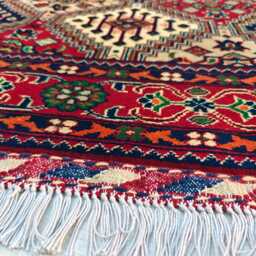 5x6.6 Ft Handmade Afghan Tribal Soft Carpet, Rug For Bedroom - thumbnail 4