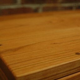 Long Cherry Two Shelf Shaker Style Side Table - thumbnail 3