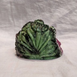 Ruby Ganesha, 1080 Caret Zoisite Hindu God Lord Figurine, Ganesh Idol, Religious Spiritual Gift - thumbnail 2