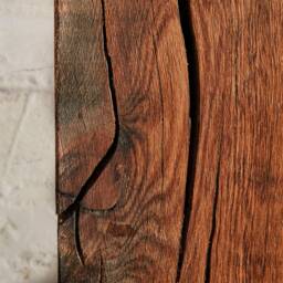 Wooden Block Oak 20 X/Solid Wooden Side Table Decorative Column - thumbnail 3