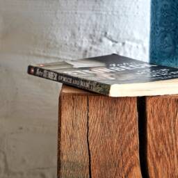 Wooden Block Oak 20 X/Solid Wooden Side Table Decorative Column - thumbnail 2