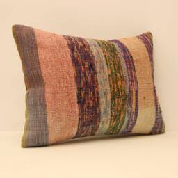 Pillow Cover - Classic Kilim -Sofa -Ticking Geometric -Home Decor- Cotton -Decorative -14x20 Feet- 4Bef-164