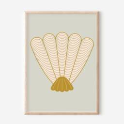 Mermaid, Shell & Sealife Nursery Children's Room Prints. - Prints Only - thumbnail 3