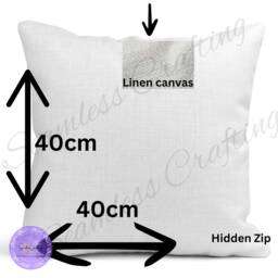 Personalized Motorhome Linen Cushion Campervan Owner Gift - thumbnail 2