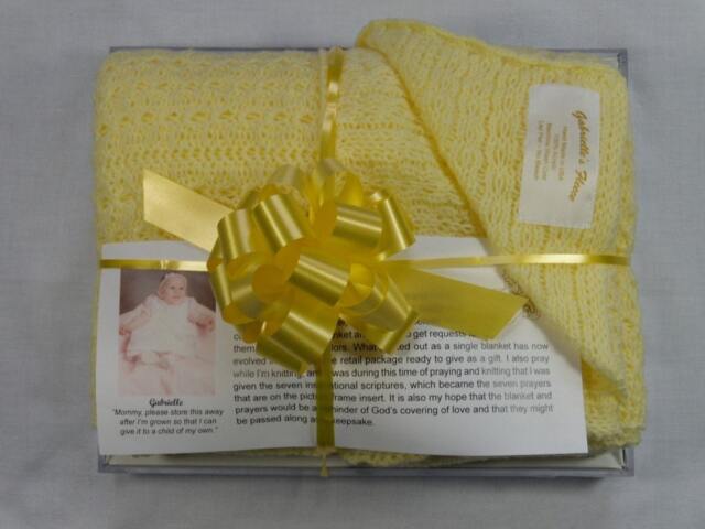 Keepsake Baby Prayer Blanket - image 1