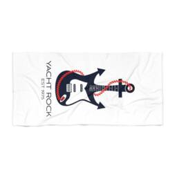Yacht Rock Est 1975 Beach Towel