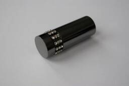 Curtain Pole Finial - Crystal Shiny Black/Onyx ??19mm - Pack Of 1 - thumbnail 4