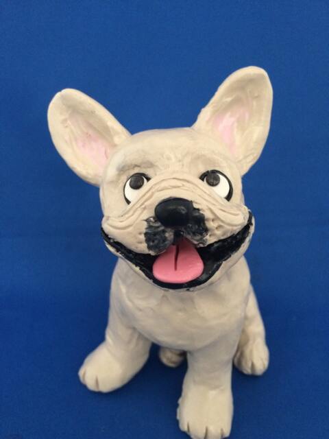 Fawn French Bulldog - Dog Figurine - image 1