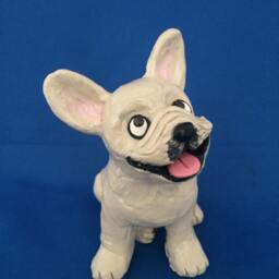 Fawn French Bulldog - Dog Figurine - thumbnail 3