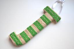 Letter Decor - Wall Nursery Baby Shower Jute Ornament Kid Name Kids Room Deco - thumbnail 1