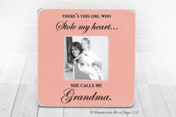 Mothers Day Gift For Grandma Gigi Nana Grandmother Personalized Picture Frame, Frame, From Granddaughter - thumbnail 1