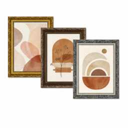 Ornate Dahlia Picture Frame, Vintage Style Gold Silver Bronze Frames - thumbnail 2