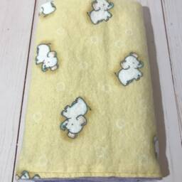 Lovey Blanket, Elephant Flannel Minky Blanket For Girl, Boy, Security Lovey Baby - thumbnail 3
