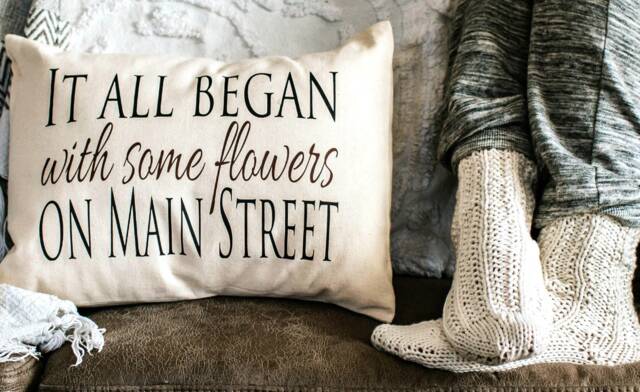 Personalized Pillow, Cotton Anniversary, Second Marriage, Fiance Gift, It All Began Love Story, Making It, Gift For Men, Trending Now - image 1
