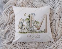 Dinosaur Cushion, Pillow, Dinosaur, Gift, Gift For Him, Lover, Boy, Nursery Decor - thumbnail 1