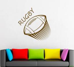 Football Wall Decal Sports Decor 2342 - thumbnail 1