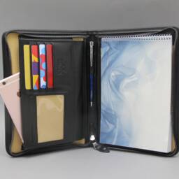 Personalised Leather Journal A5, Notebook Traveler's Journal, Portfolio A5, Business Folio Professional Notepad Case - thumbnail 2