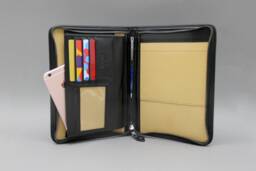 Personalised Leather Journal A5, Notebook Traveler's Journal, Portfolio A5, Business Folio Professional Notepad Case