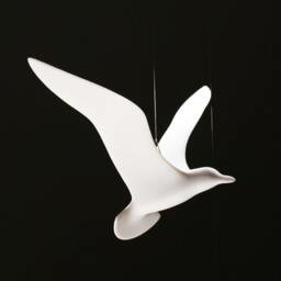 "Seagull Mobile By John Perry 15 Inch Wingspan ""Upwing Hovering" - thumbnail 4