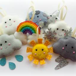 Individual Custom Sewn Decoration. Listing For One Felt Ornament Of Your Choice - thumbnail 3
